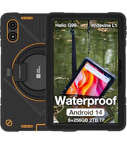 Relndoo Android Tablet, 11 inch Android 14 Tablet, 12GB RAM